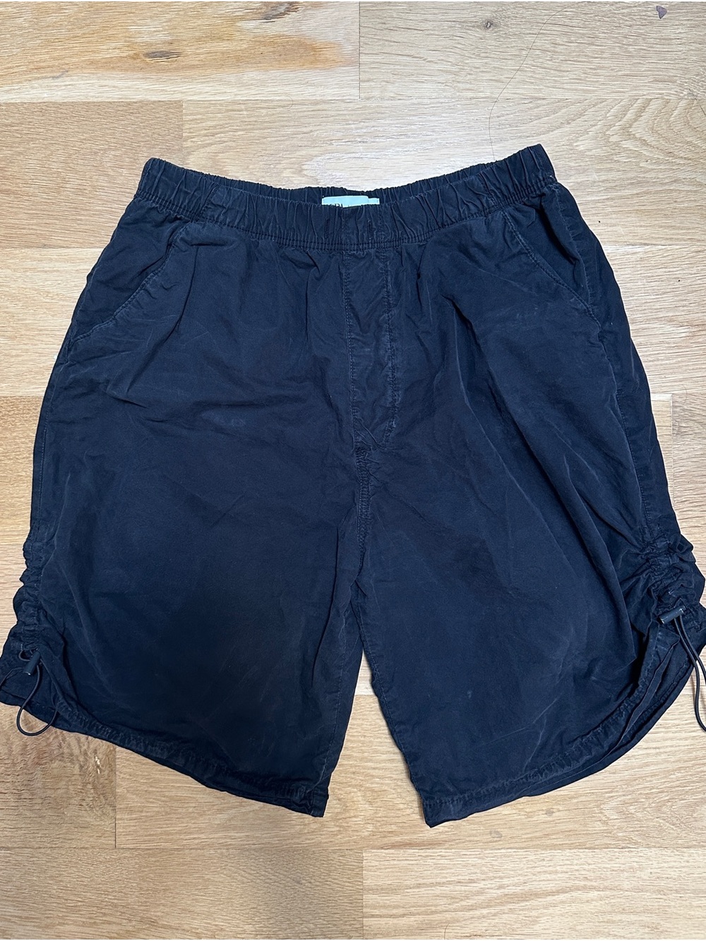 Zara Black Women’s pull on Shorts with drawcord ties. Super lightweight